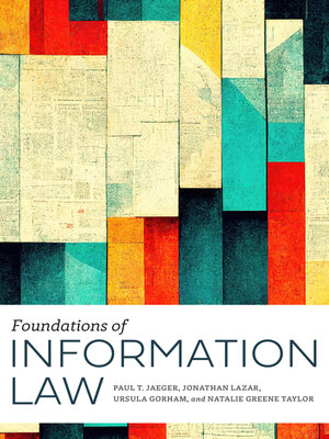 cover image of Foundations of Information Law